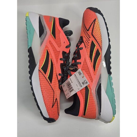 Reebok Nano X2 TR Adventure Mens 9 Sneaker Cross Fit‎ Workout Orange Flame Multi main image 6